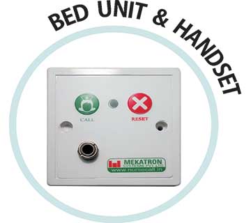Wireless Nurse Call Systems - Bed Call Unit